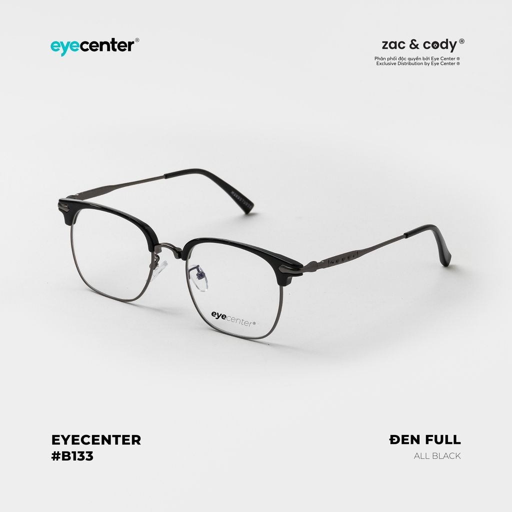 [B133] Gọng kính cận nam nữ chính hãng STUDIO MUKU chất liệu kim loại by Eye Center Vietnam