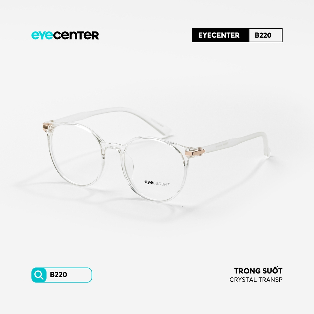 [B220] Gọng kính cận nam nữ STUDIO MUKU nhựa dẻo siêu nhẹ by Eye Center Vietnam
