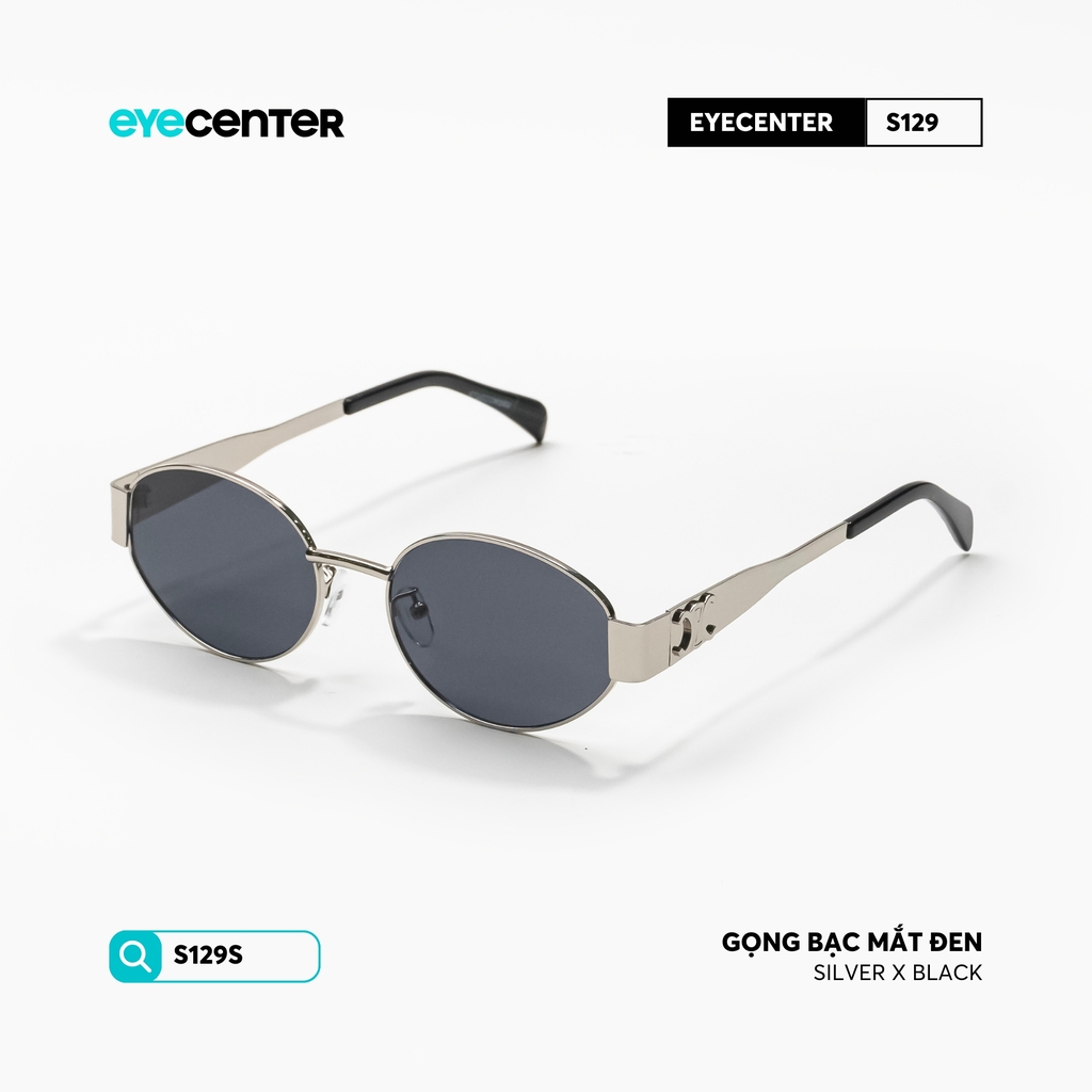[S129] Kính mát Crystal UV chất liệu kim loại nhiều màu by Eye Center Vietnam