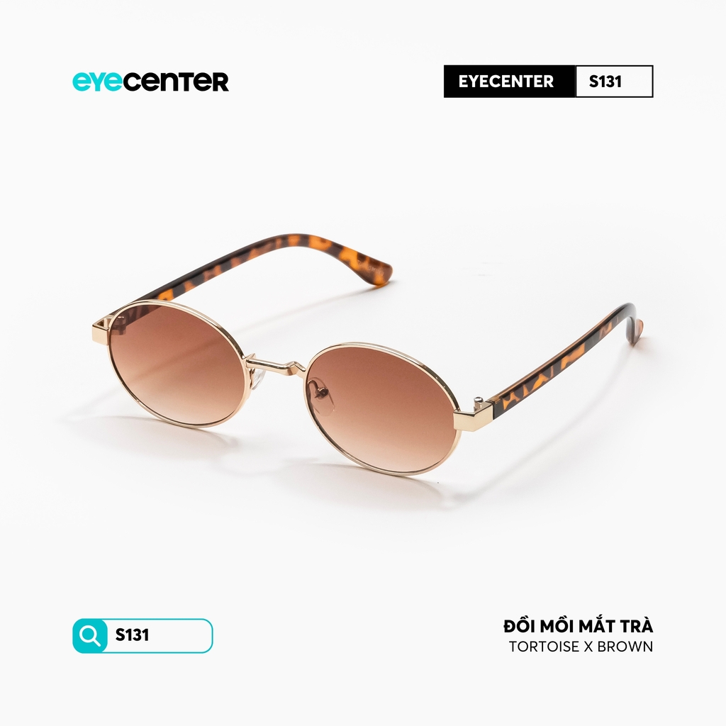 [S131] Kính mát nam nữ  Crystal UV chất liệu kim loại chống gỉ by Eye Center  Vietnam