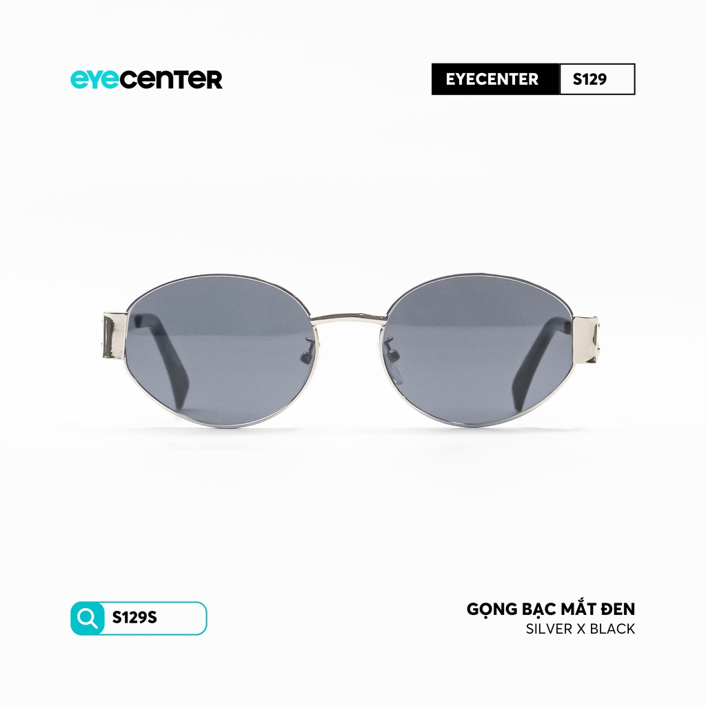 [S129] Kính mát Crystal UV chất liệu kim loại nhiều màu by Eye Center Vietnam