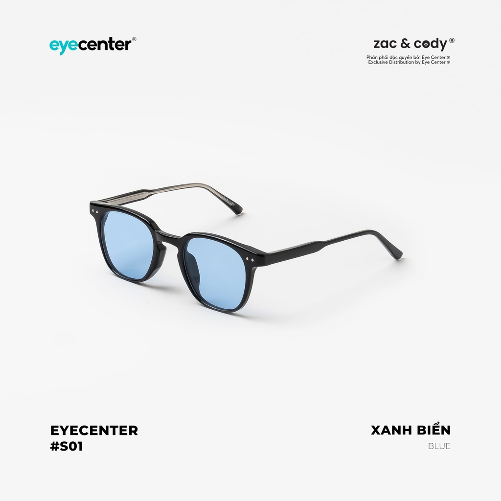 [S01] Kính mát Crystal UV chính hãng Zac & Cody S01 ZC TR3105 - 749