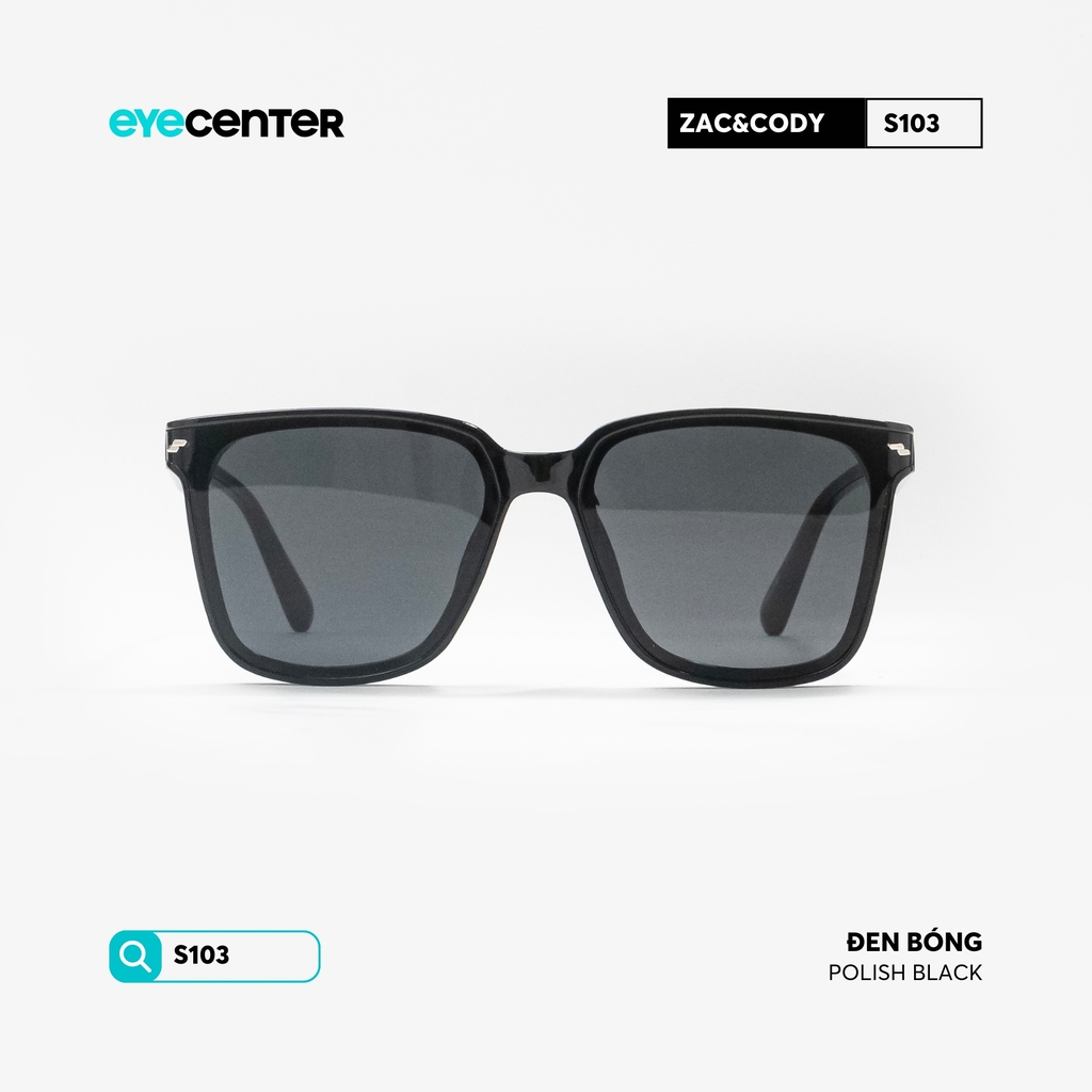 [S103] Kính mát Crystal UV nam nữ  ZAC&CODY nhiều màu by Eye Center Vietnam