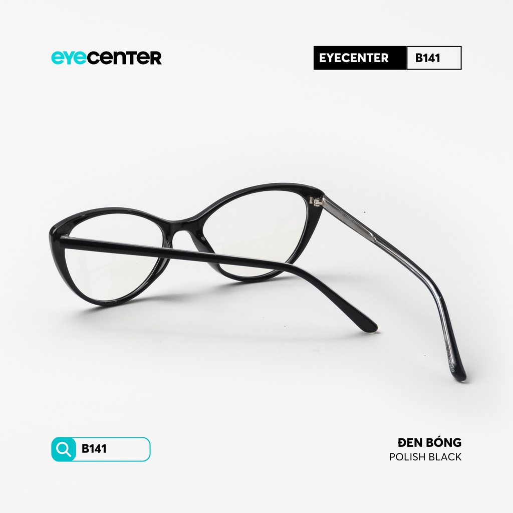 [B141] Gọng kính cận mắt mèo nữ STUDIO MUKU lõi thép chống gãy by Eye Center Vietnam