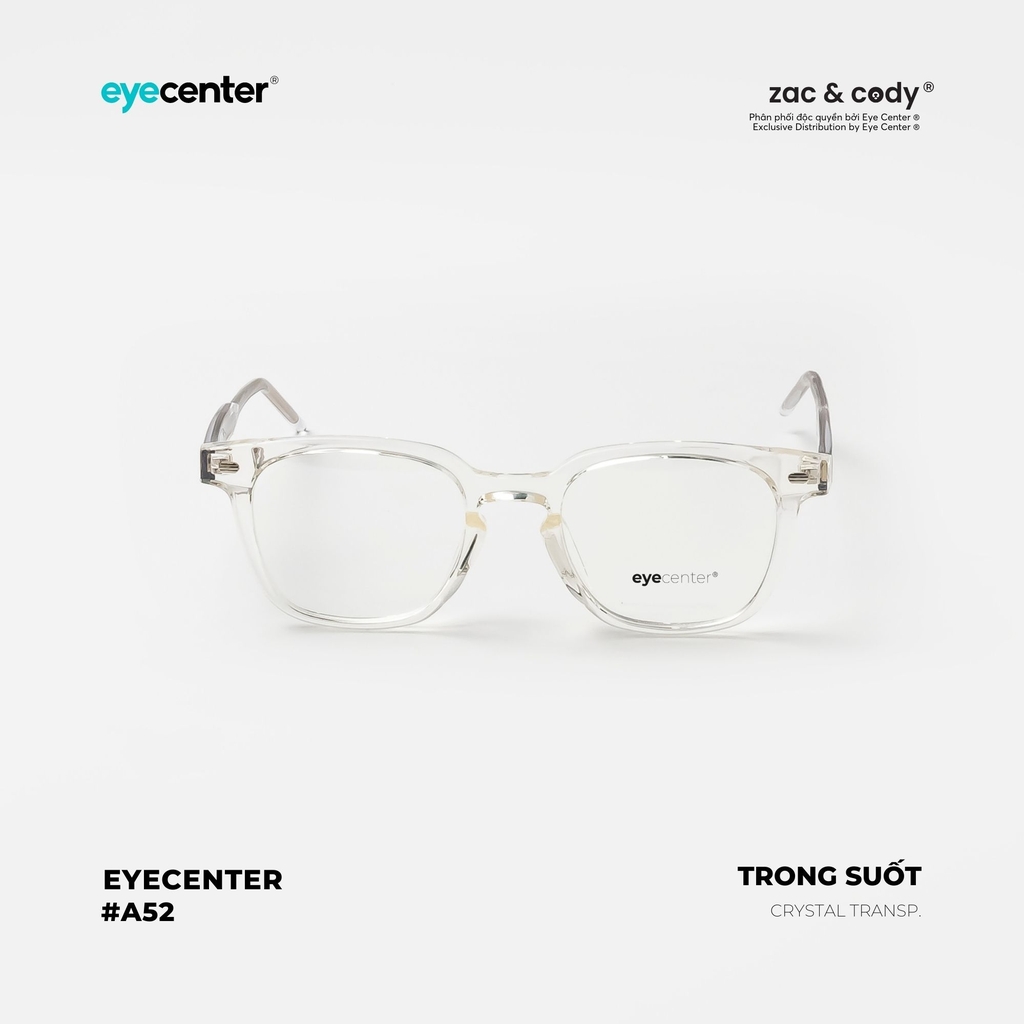 [A52] [9080-2116] Gọng kính cận nam nữ DENNIS chính hãng EYECENTER lõi thép chống gãy nhiều màu thời trang ZC K9080 A52 by Eye Center Vietnam