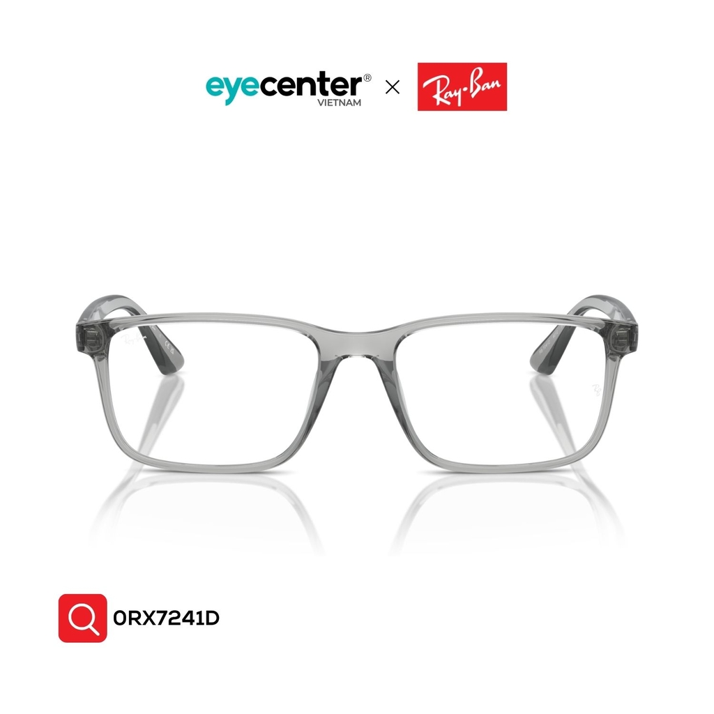 GỌNG KÍNH RAYBAN 0RX7241D-8012 TRANSPARENT GRAY