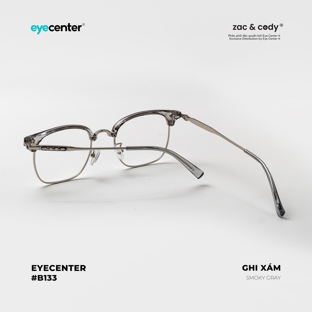[B133] Gọng kính cận nam nữ chính hãng STUDIO MUKU chất liệu kim loại by Eye Center Vietnam