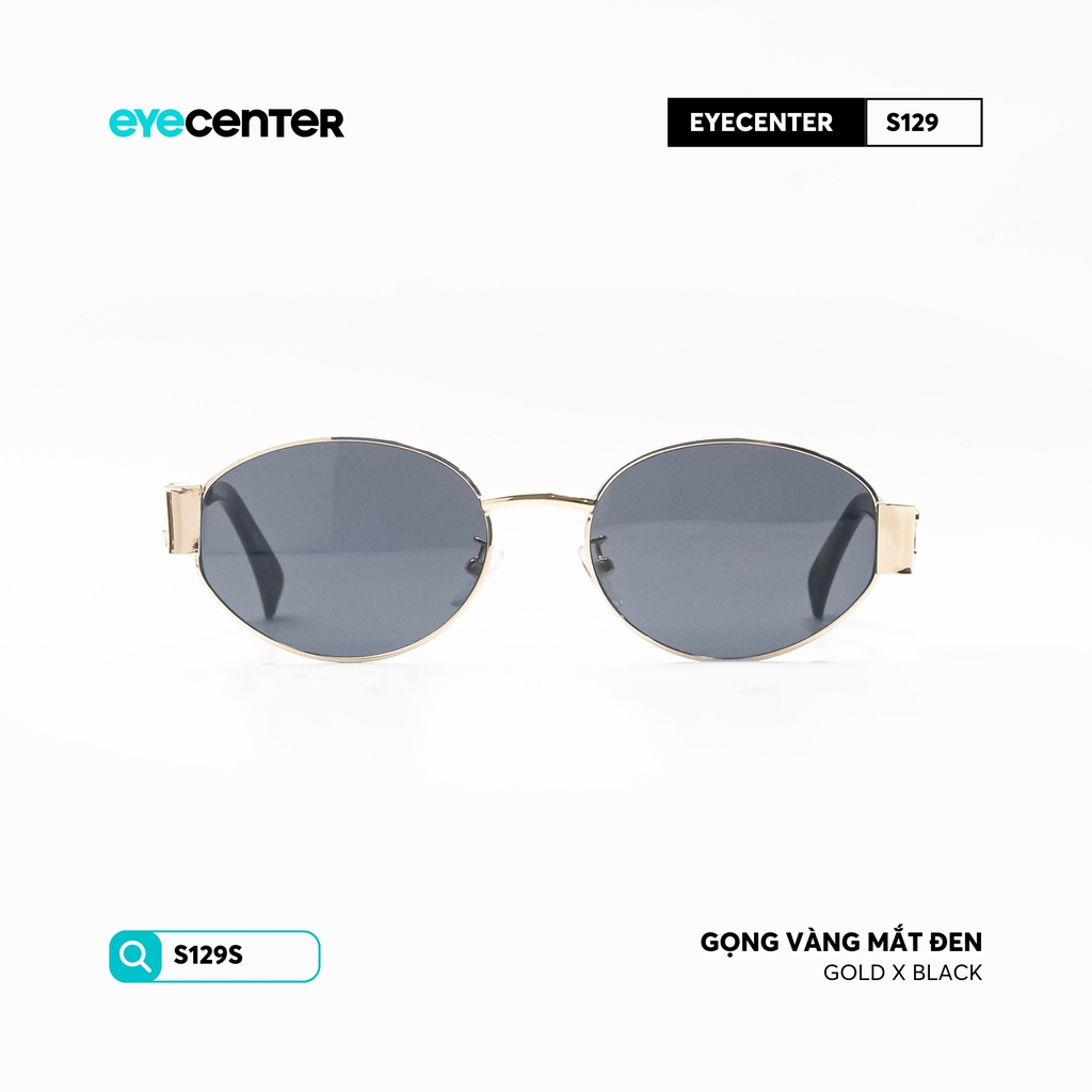 [S129] Kính mát Crystal UV chất liệu kim loại nhiều màu by Eye Center Vietnam
