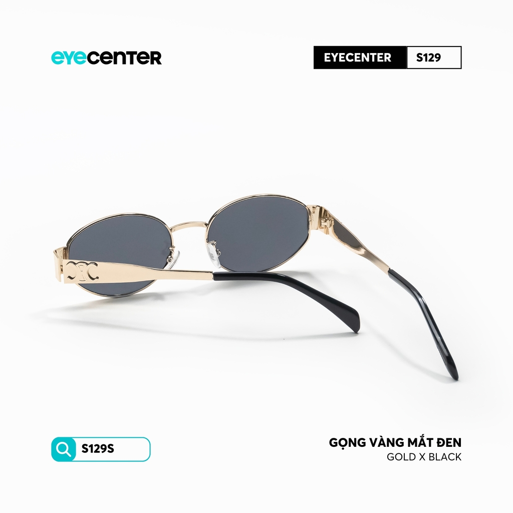 [S129] Kính mát Crystal UV chất liệu kim loại nhiều màu by Eye Center Vietnam
