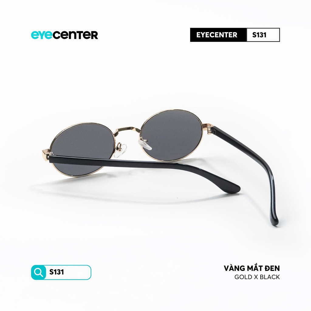 [S131] Kính mát nam nữ  Crystal UV chất liệu kim loại chống gỉ by Eye Center  Vietnam