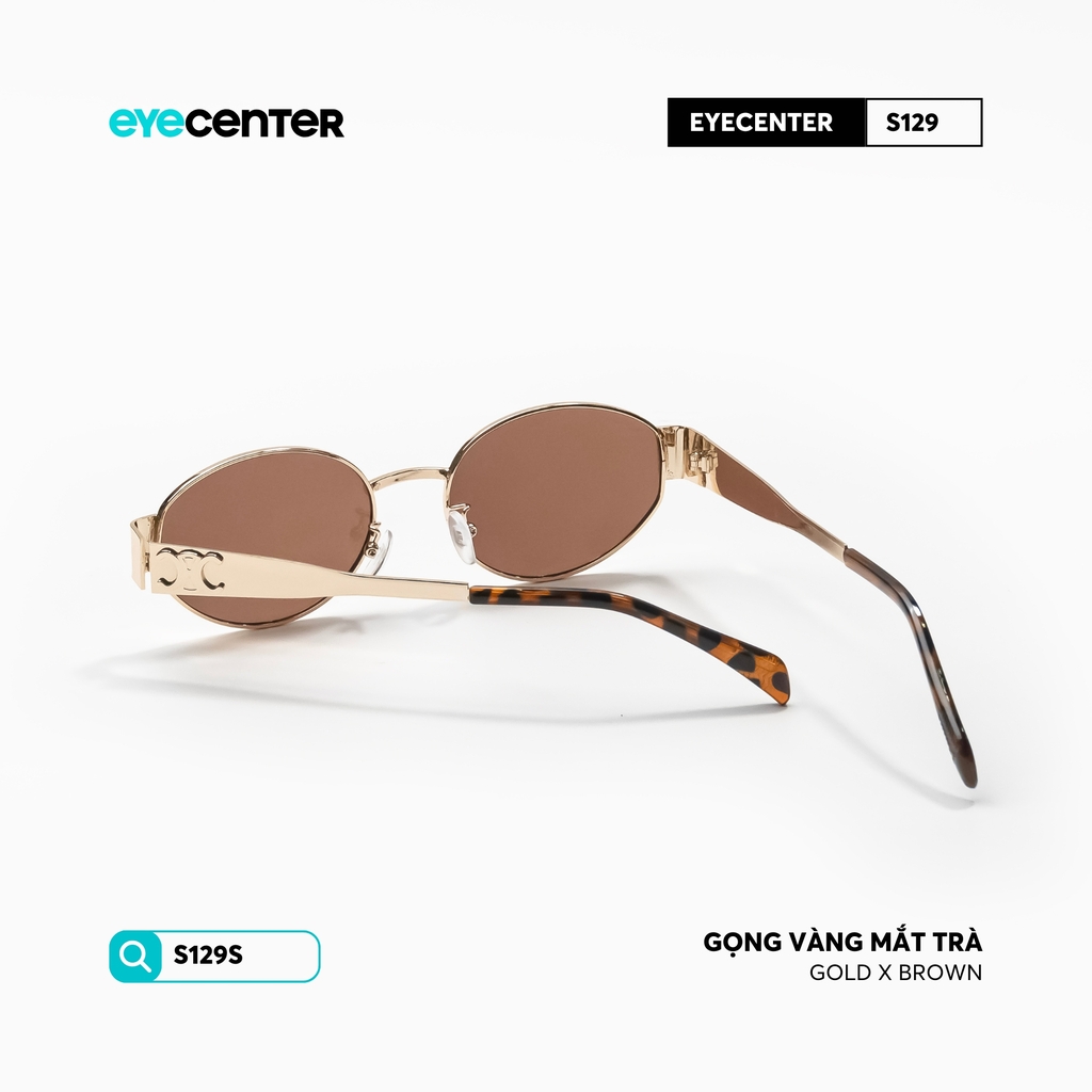 [S129] Kính mát Crystal UV chất liệu kim loại nhiều màu by Eye Center Vietnam