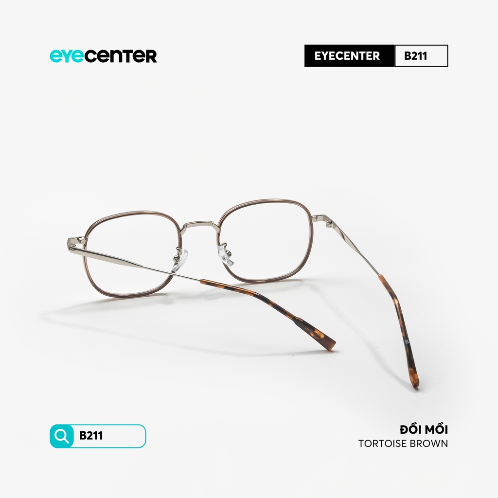 [B211] Gọng kính cận nam nữ chất liệu kim loại chống gỉ by Eye Center Vietnam