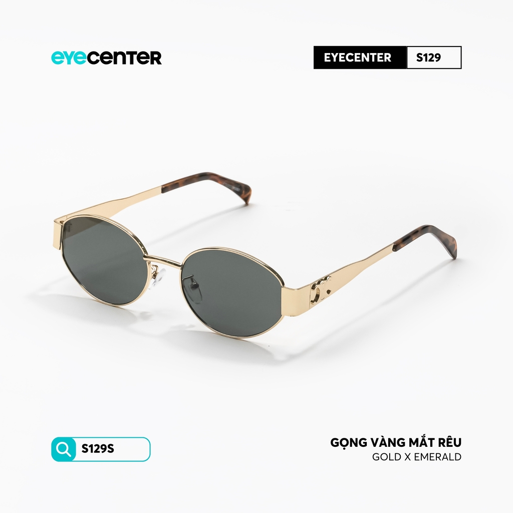 [S129] Kính mát Crystal UV chất liệu kim loại nhiều màu by Eye Center Vietnam