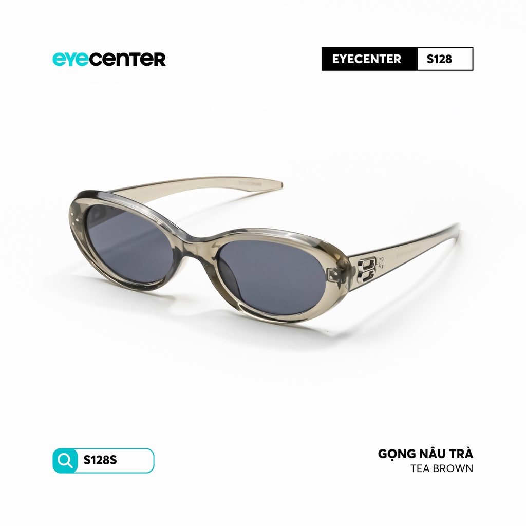 [S128] Kính mát Crystal UV nam nữ chất liệu nhựa nhiều màu by Eye Center Vietnam