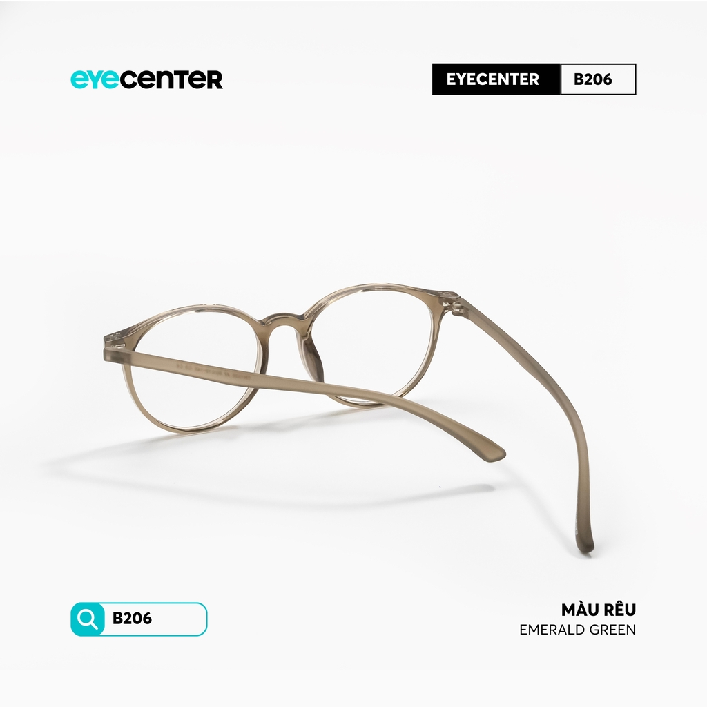 [B206] Gọng kính cận nam nữ chất liệu nhựa siêu nhẹ nhiều màu by Eye Center Vietnam