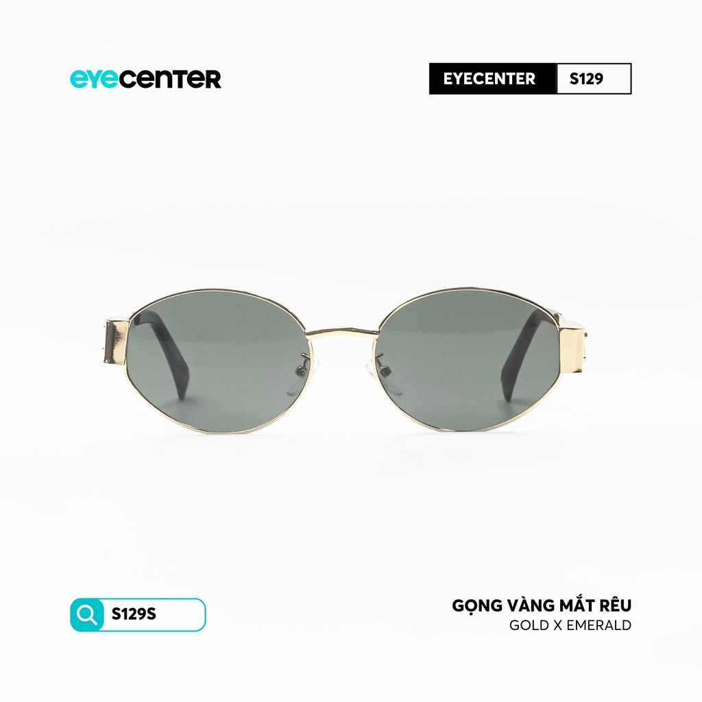 [S129] Kính mát Crystal UV chất liệu kim loại nhiều màu by Eye Center Vietnam