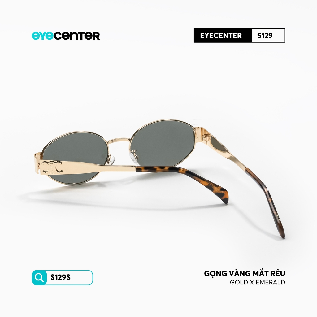 [S129] Kính mát Crystal UV chất liệu kim loại nhiều màu by Eye Center Vietnam
