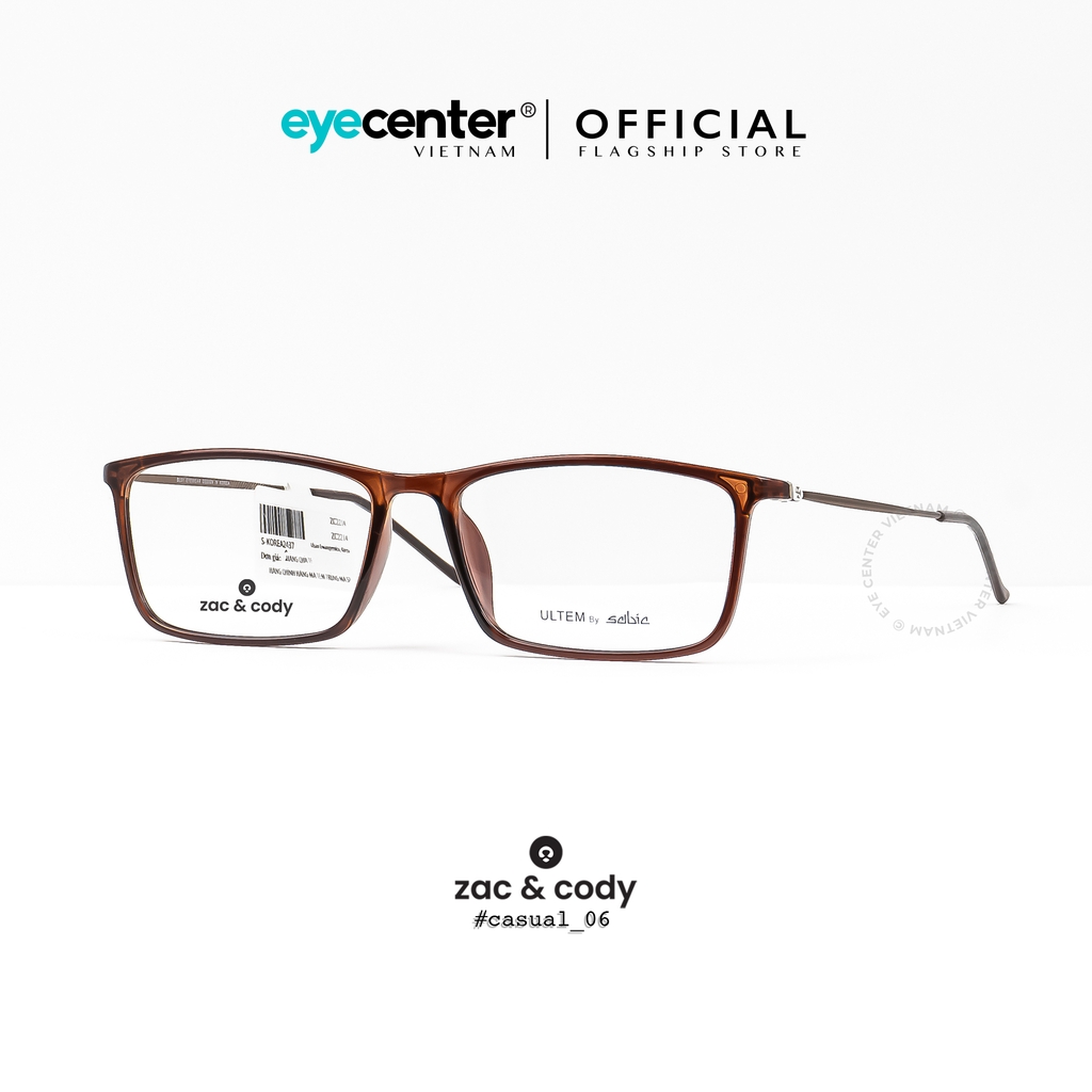 [K13] Gọng kính cận nam nữ chính hãng EYECENTER kim loại chống gỉ nhiều màu K13 EK 2214 by Eye Center Vietnam