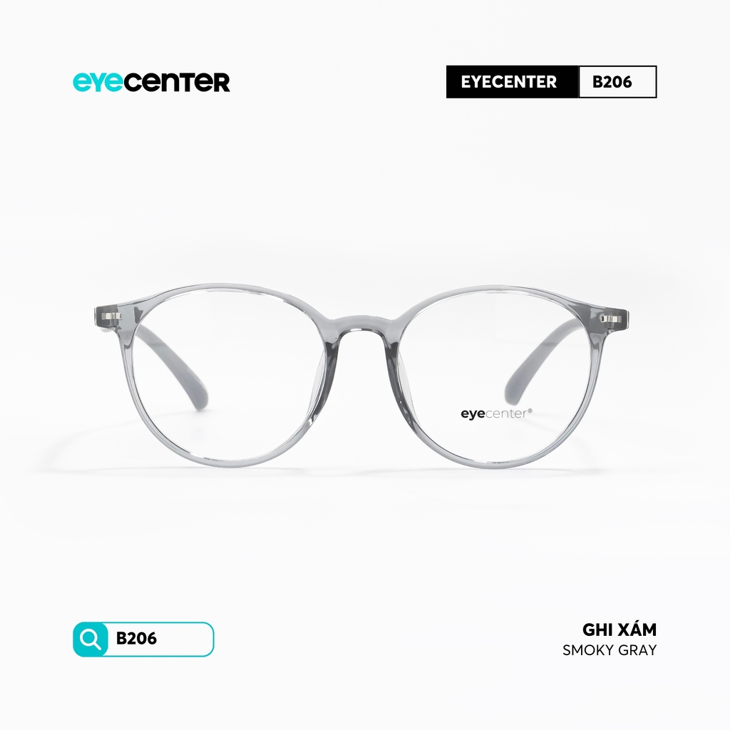 [B206] Gọng kính cận nam nữ chất liệu nhựa siêu nhẹ nhiều màu by Eye Center Vietnam