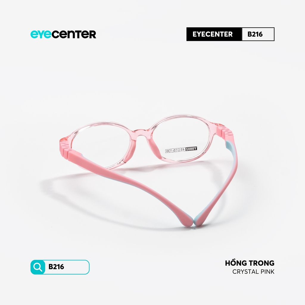 [B216] Gọng kính mắt trẻ em chất liệu nhựa dẻo chống gãy siêu nhẹ nhiều màu by Eye Center Vietnam