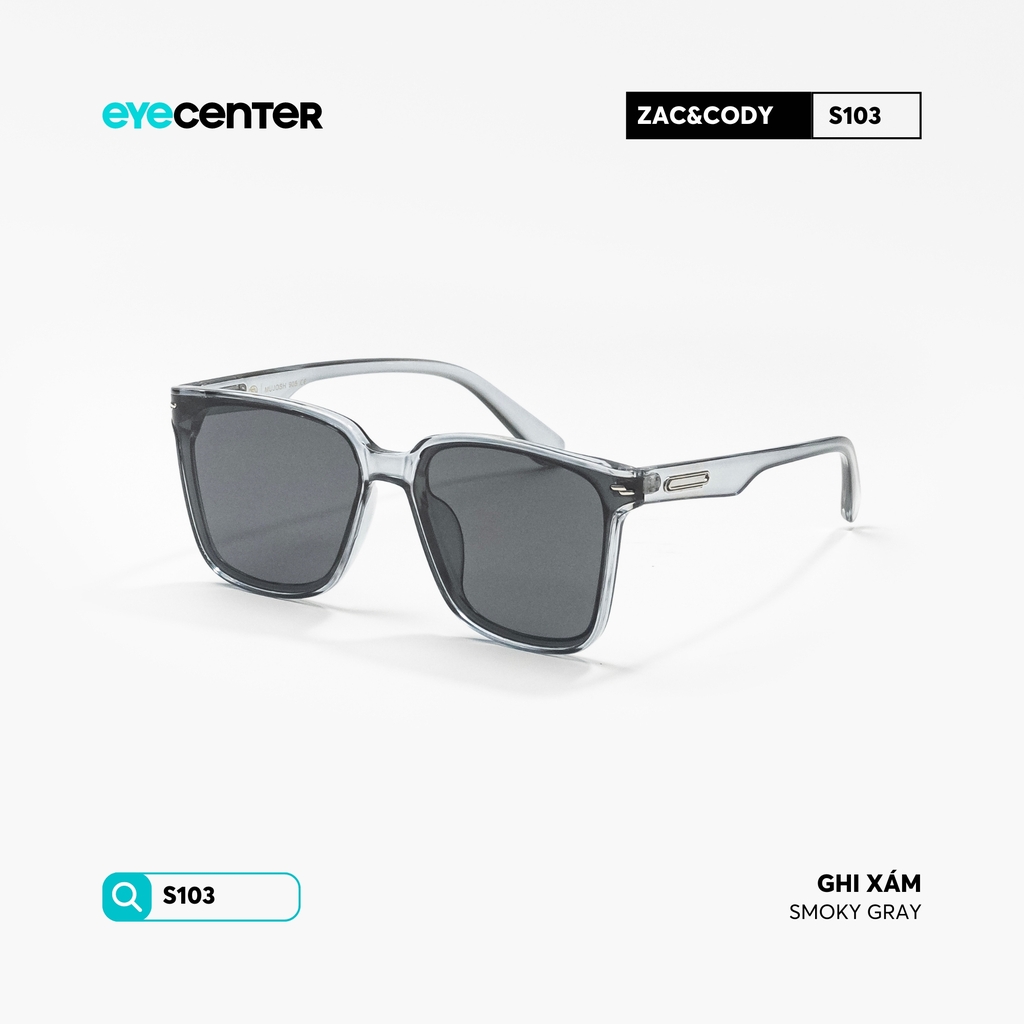 [S103] Kính mát Crystal UV nam nữ  ZAC&CODY nhiều màu by Eye Center Vietnam