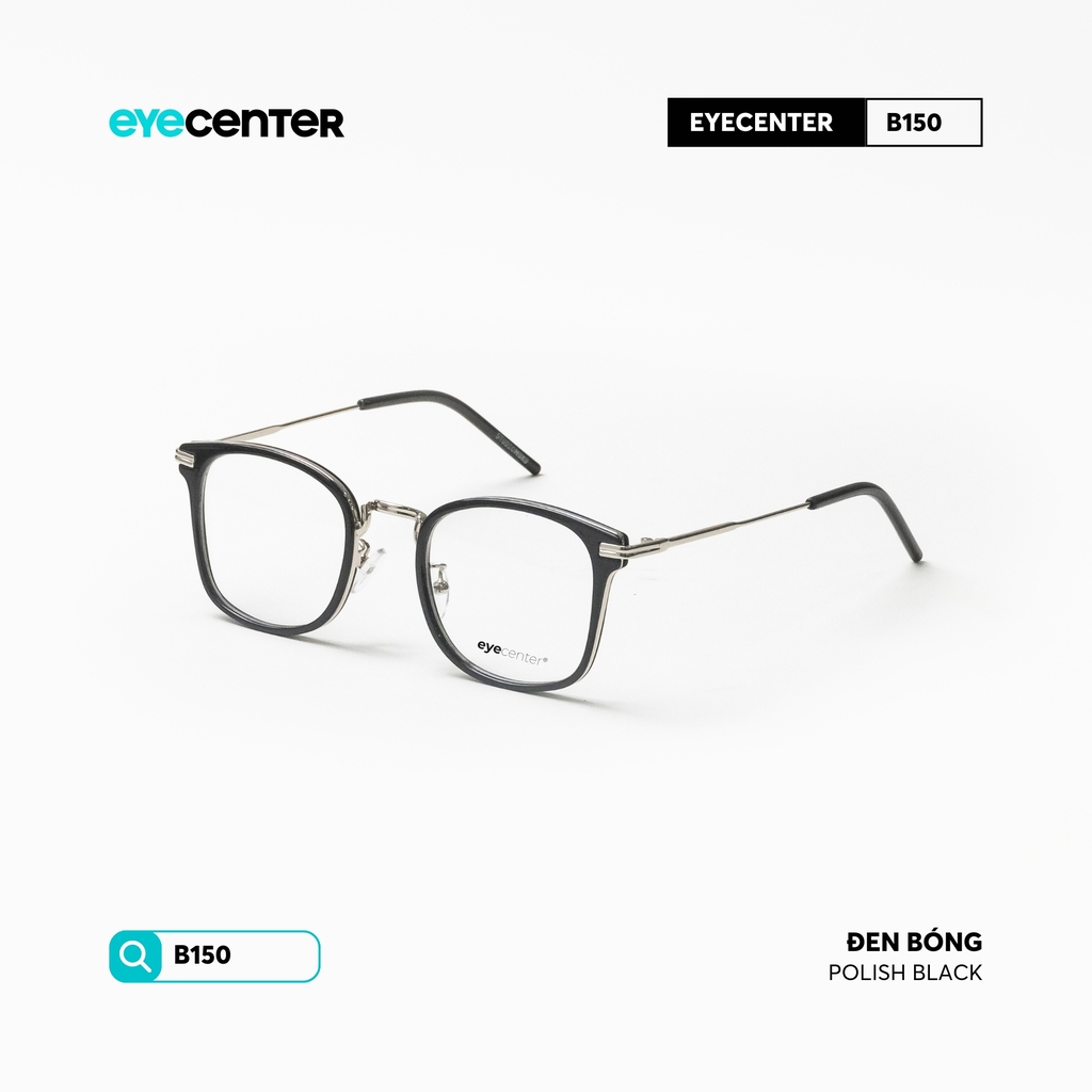 [B150] Gọng kính cận nữ chính hãng STUDIO MUKU nhựa phối kim loại by Eye Center Vietnam