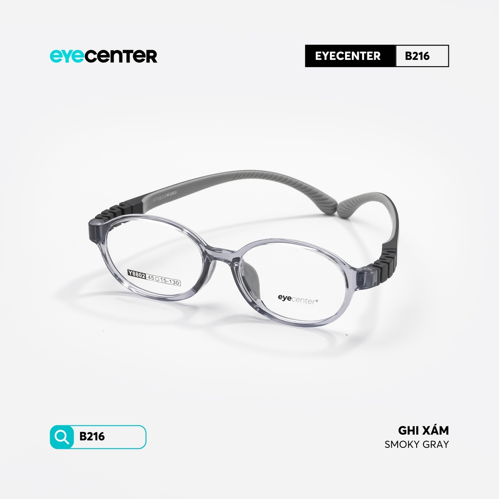 [B216] Gọng kính mắt trẻ em chất liệu nhựa dẻo chống gãy siêu nhẹ nhiều màu by Eye Center Vietnam