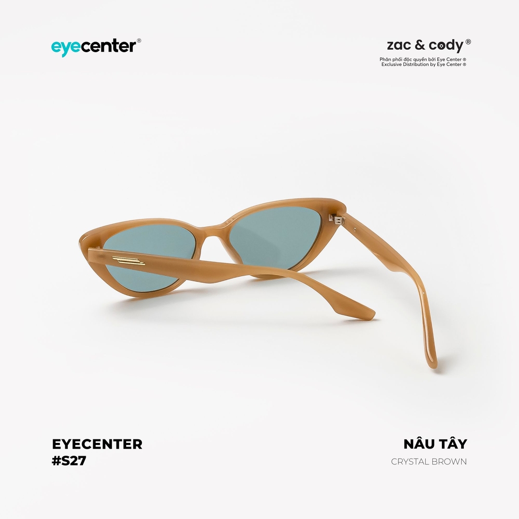 [S27] [6304 - 3971] Kính mát Crystal UV chính hãng ZAC & CODY 6304 by Eye Center Vietnam