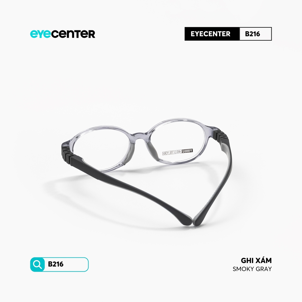 [B216] Gọng kính mắt trẻ em chất liệu nhựa dẻo chống gãy siêu nhẹ nhiều màu by Eye Center Vietnam