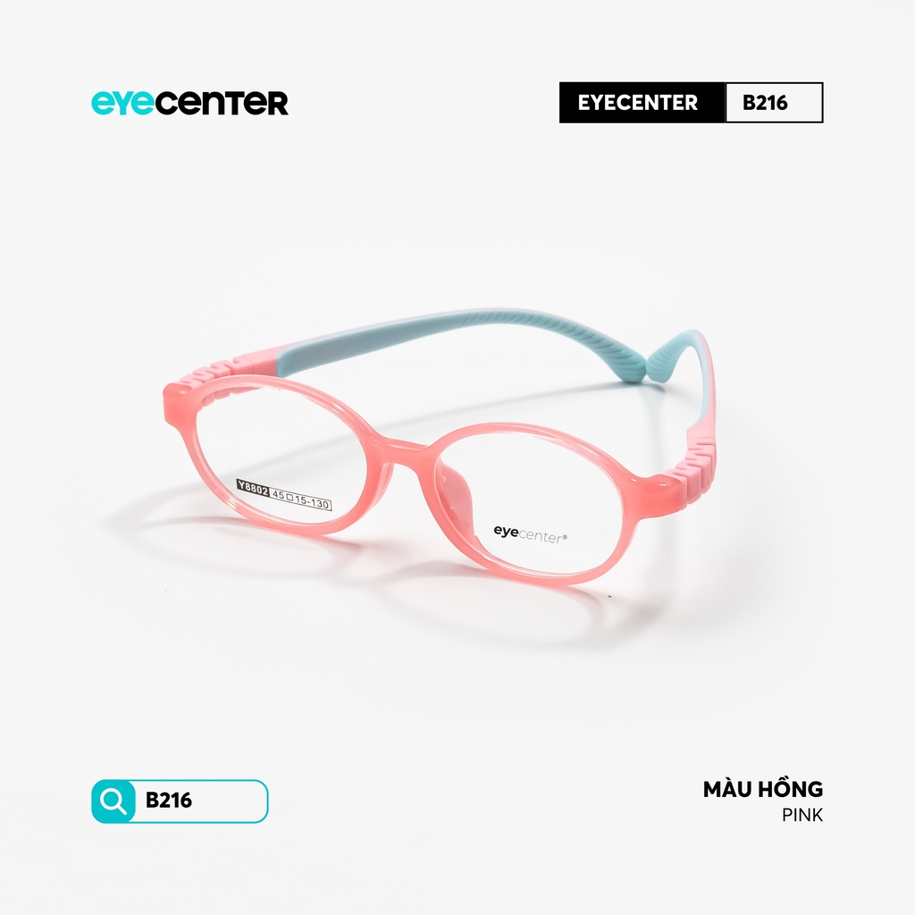 [B216] Gọng kính mắt trẻ em chất liệu nhựa dẻo chống gãy siêu nhẹ nhiều màu by Eye Center Vietnam