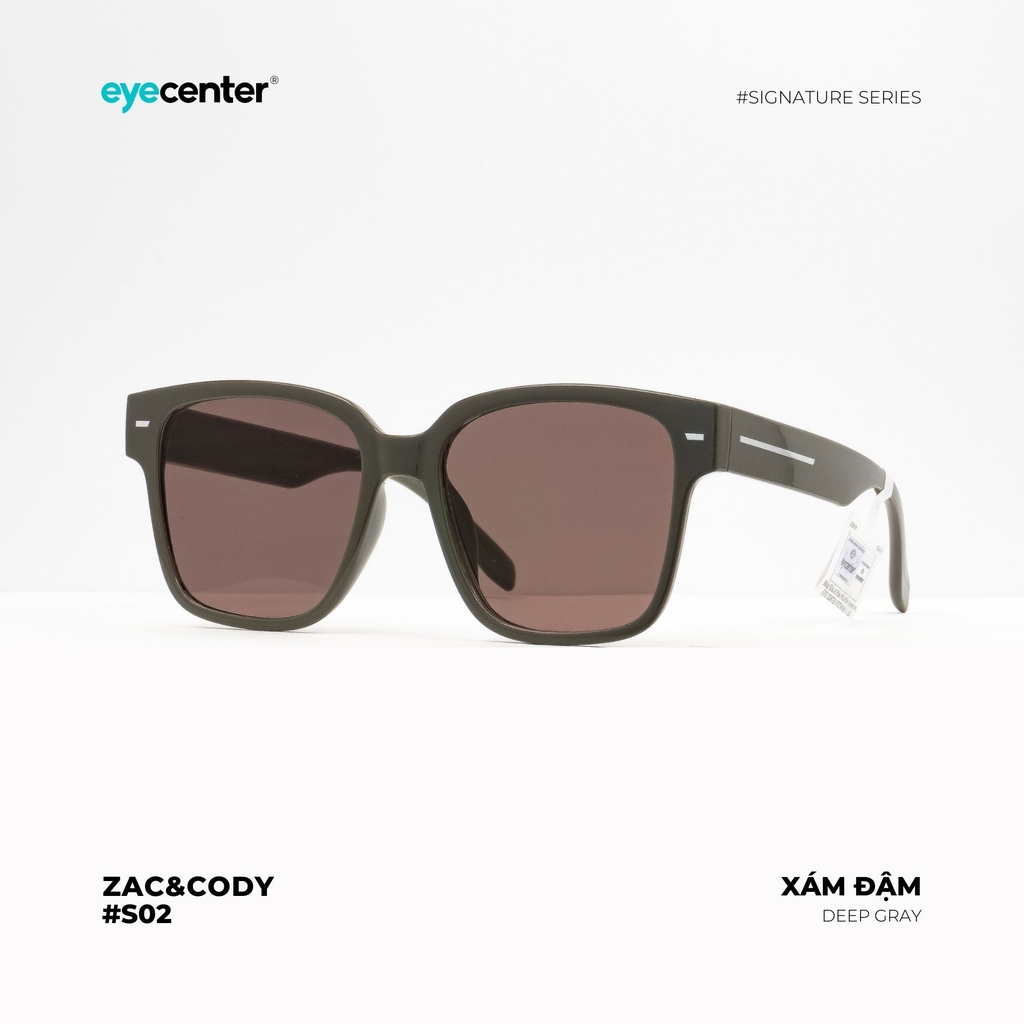 [S02] Kính mát chính hãng Crystal UV Zac & Cody ZC 6159