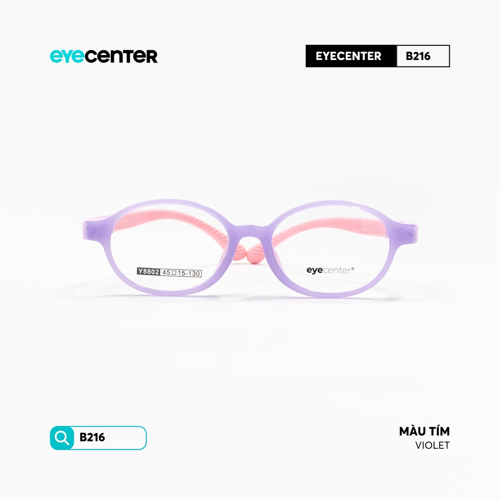 [B216] Gọng kính mắt trẻ em chất liệu nhựa dẻo chống gãy siêu nhẹ nhiều màu by Eye Center Vietnam