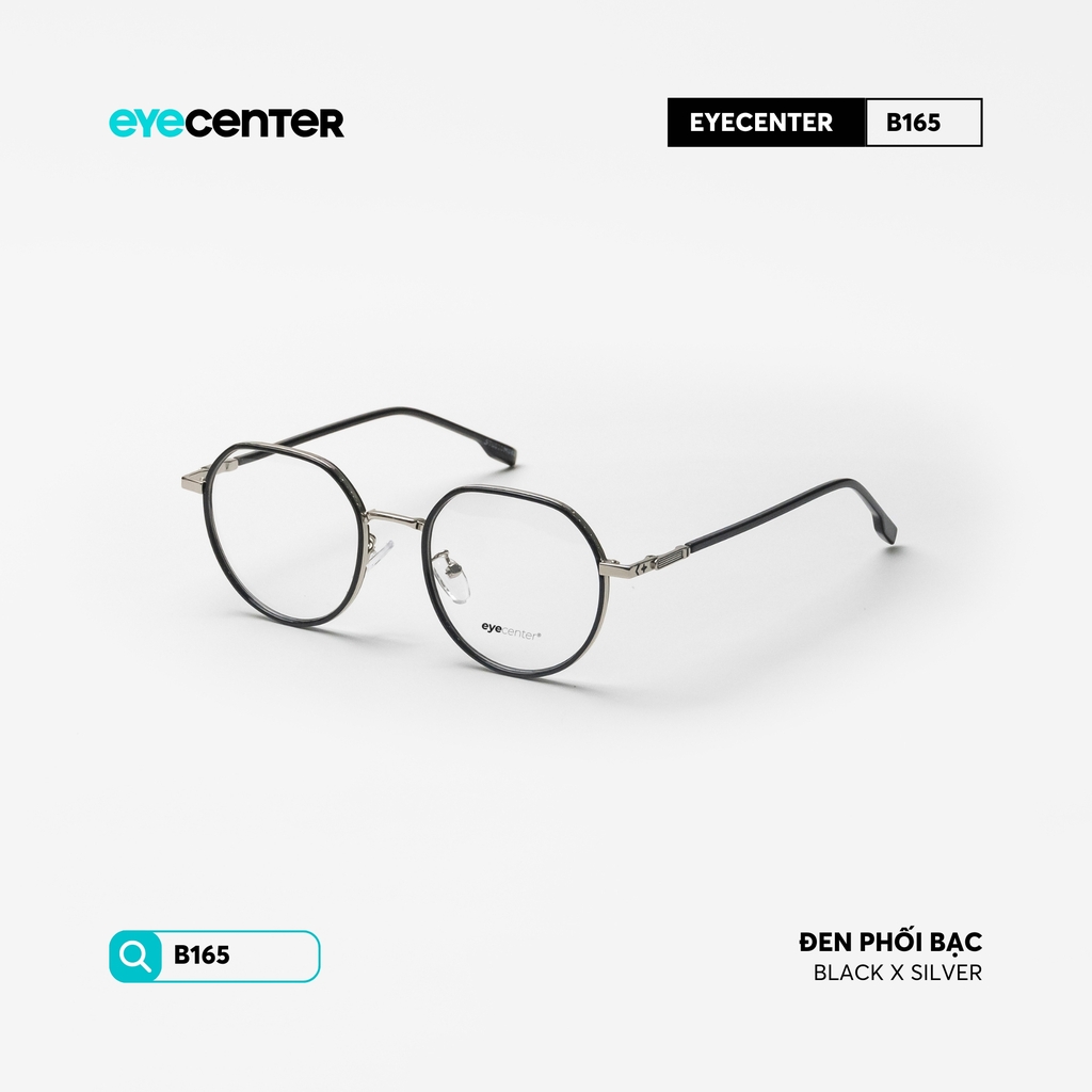 [B165] Gọng kính cận nam nữ chất liệu kim loại chống gỉ by Eye Center Vietnam