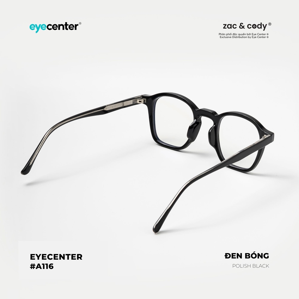 [A116]  Gọng kính cận nữ chính hãng ZAC & CODY 63019 by Eye Center Vietnam
