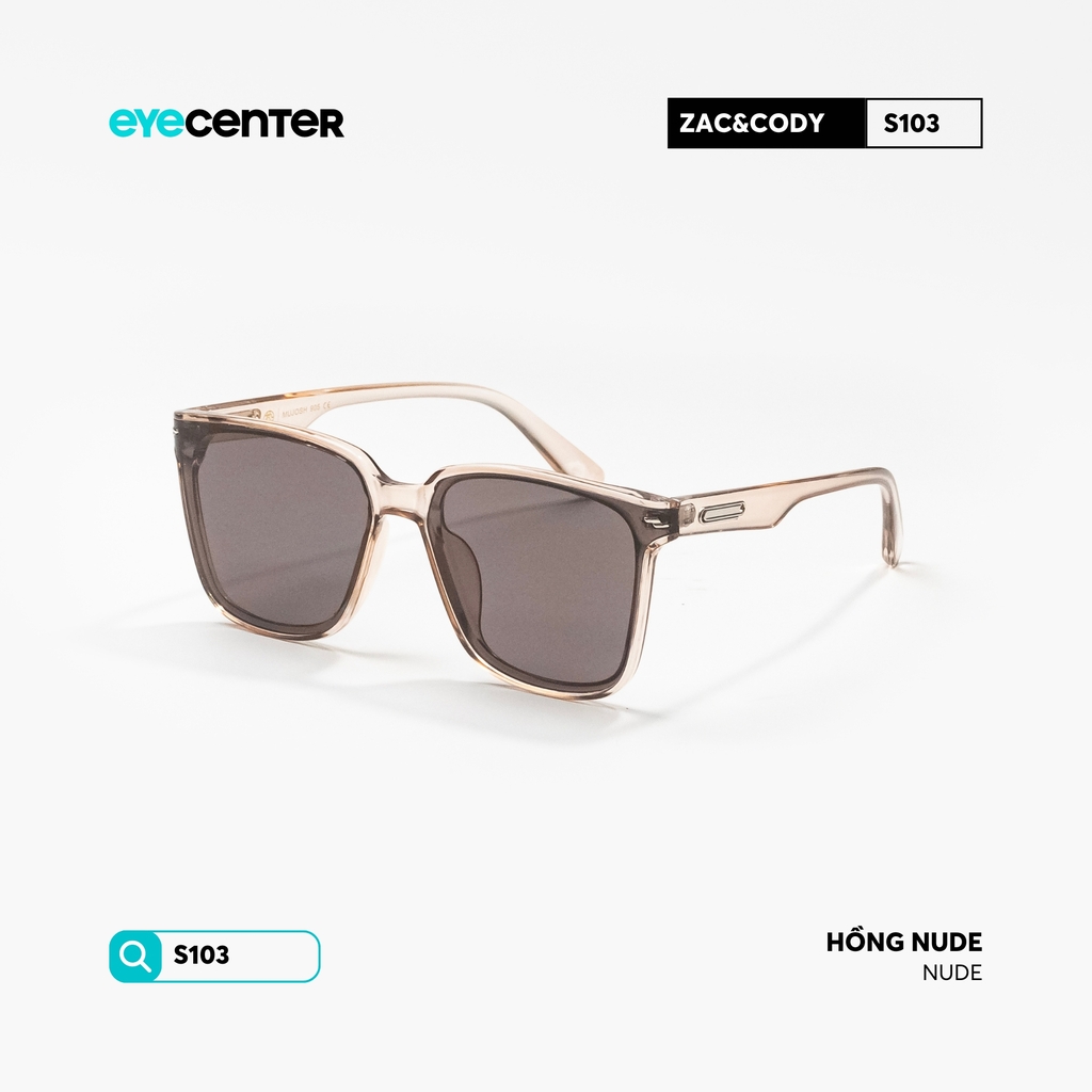[S103] Kính mát Crystal UV nam nữ  ZAC&CODY nhiều màu by Eye Center Vietnam