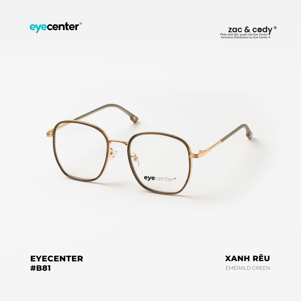 [B81] Gọng kính cận nam nữ chính hãng EYECENTER nhiều màu EC 9315 by Eye Center Vietnam