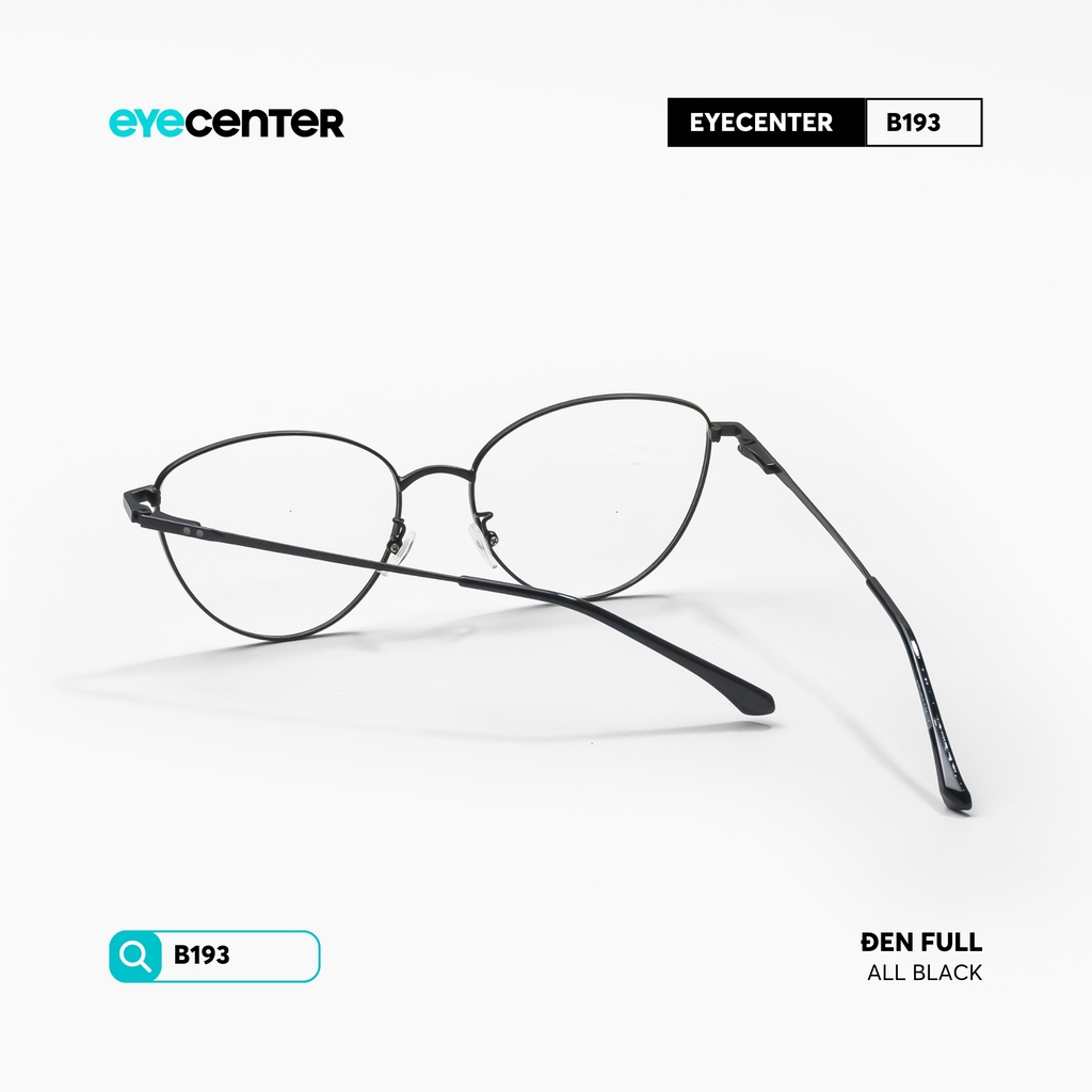 [B193] Gọng kính cận nữ chính hãng STUDIO MUKU kim loại chống gỉ by Eye Center Vietnam