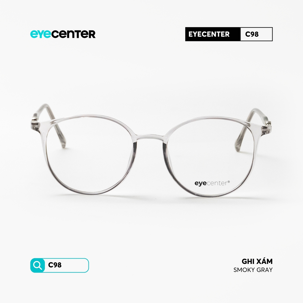 [C98] Gọng kính cận kim loại nam nữ EYECENTER lõi thép chống gãy by Eye Center Vietnam
