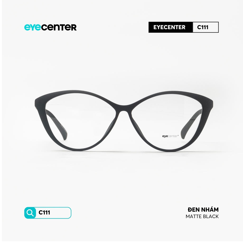 [C111] Gọng kính cận nữ chính hãng STUDIO MUKU nhựa dẻo siêu nhẹ