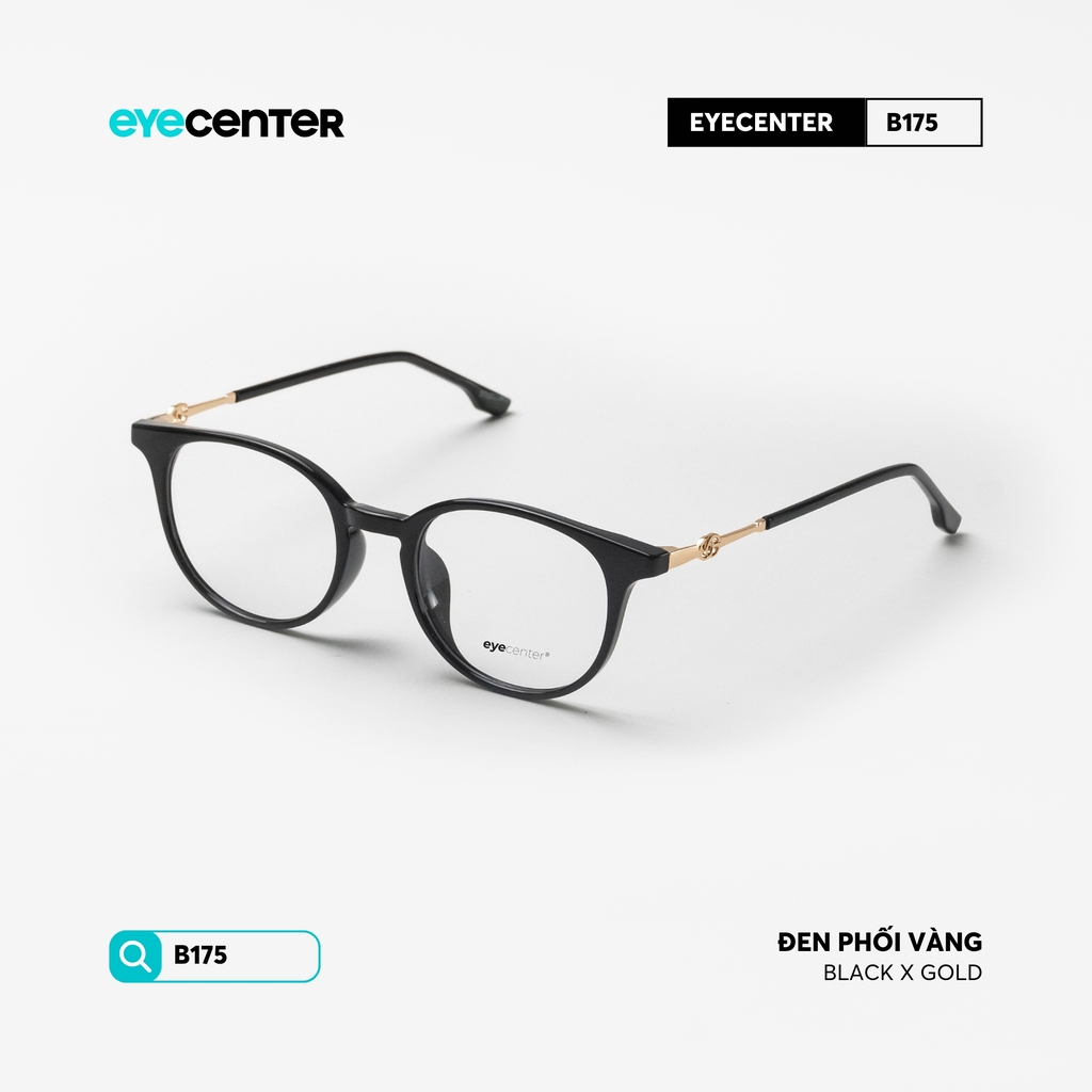 [B175] Gọng kính cận nữ nữ chất liệu nhựa phối kim loại chống gỉ by Eye Center Vietnam