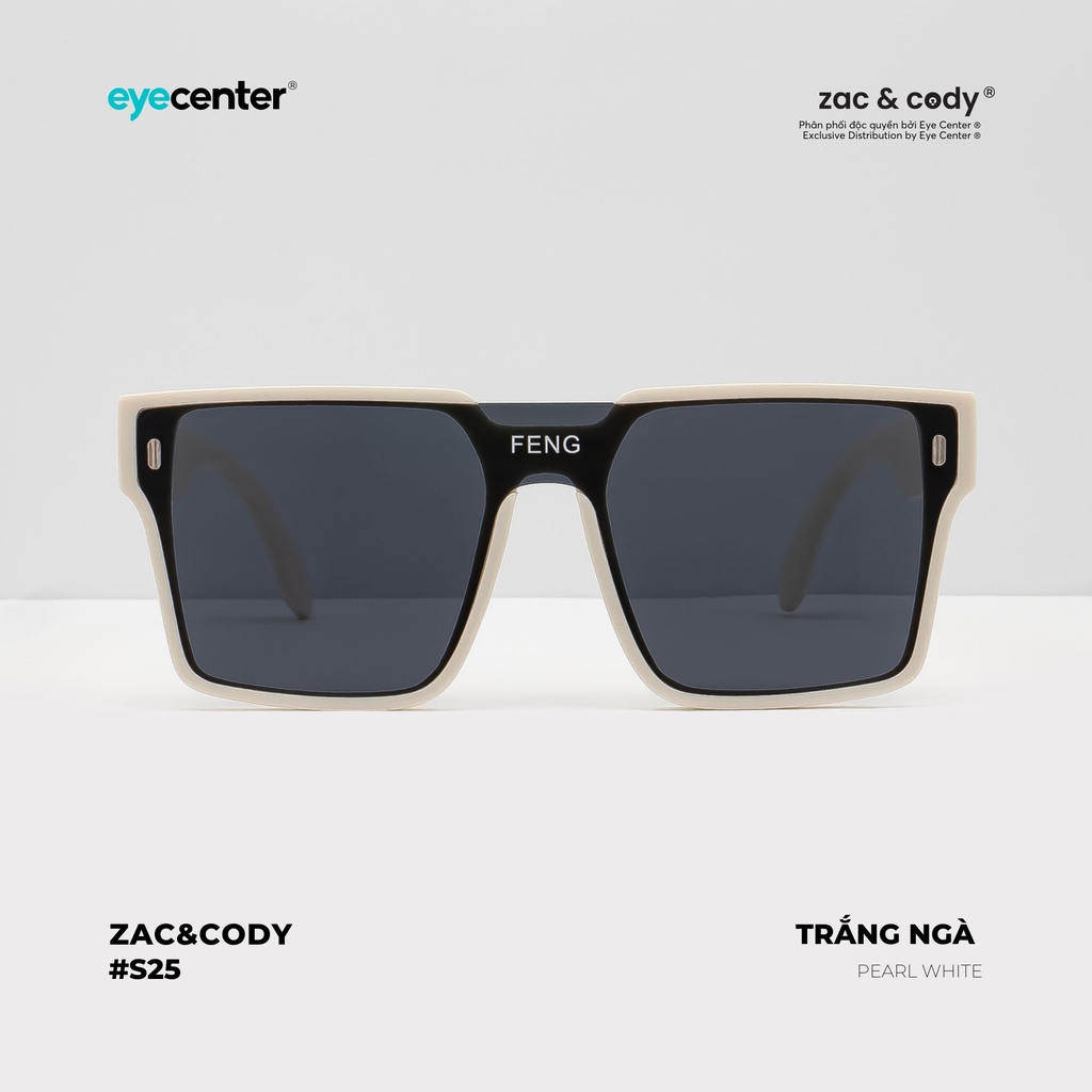 [S25]Kính mát Crystal UV chính hãng ZAC & CODY nhiều màu ZC 9560 by Eye Center Vietnam