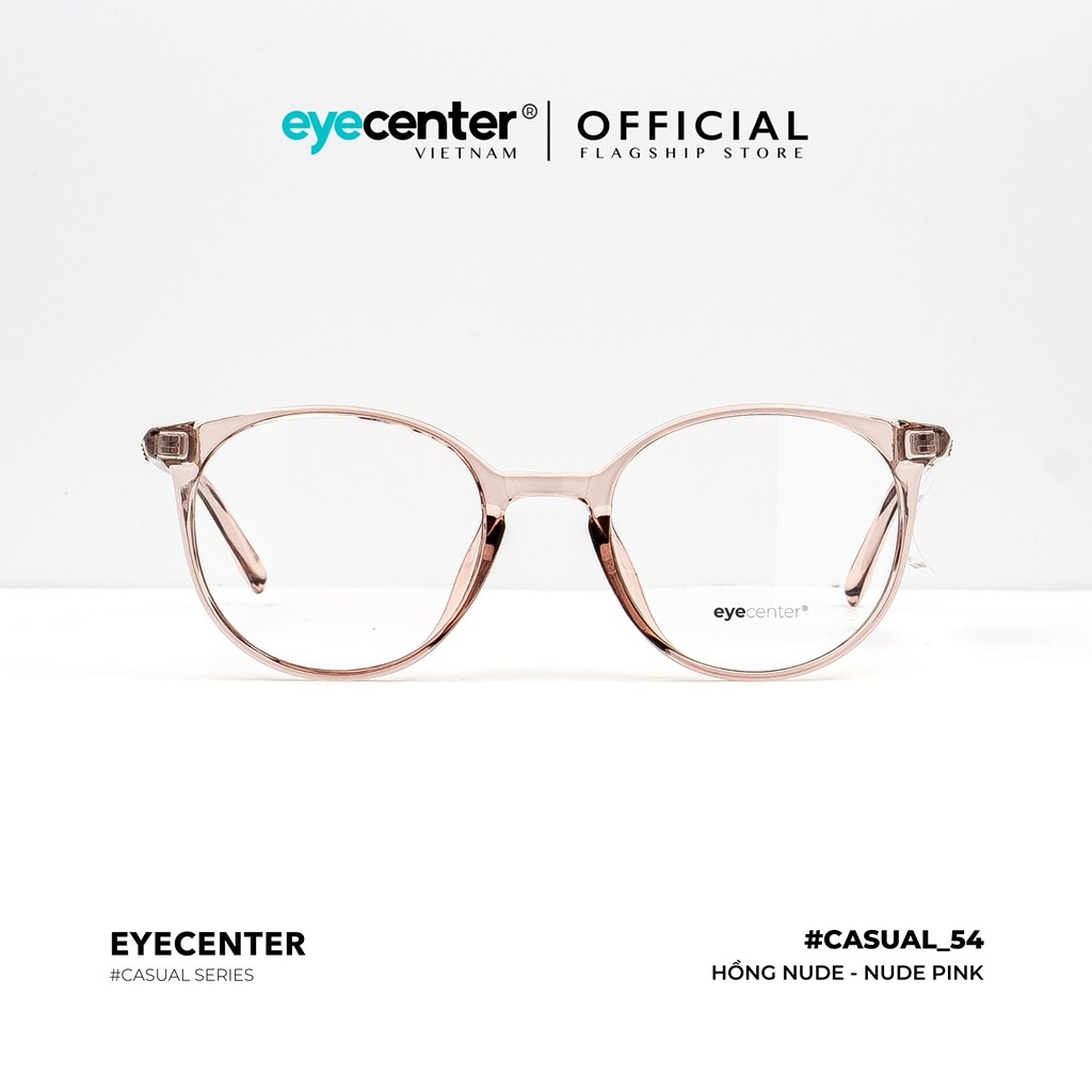 [K28] Gọng kính cận nam nữ chính hãng EYECENTER nhựa dẻo chống gãy siêu nhẹ K28 TR90 EK 203 by Eye Center Vietnam