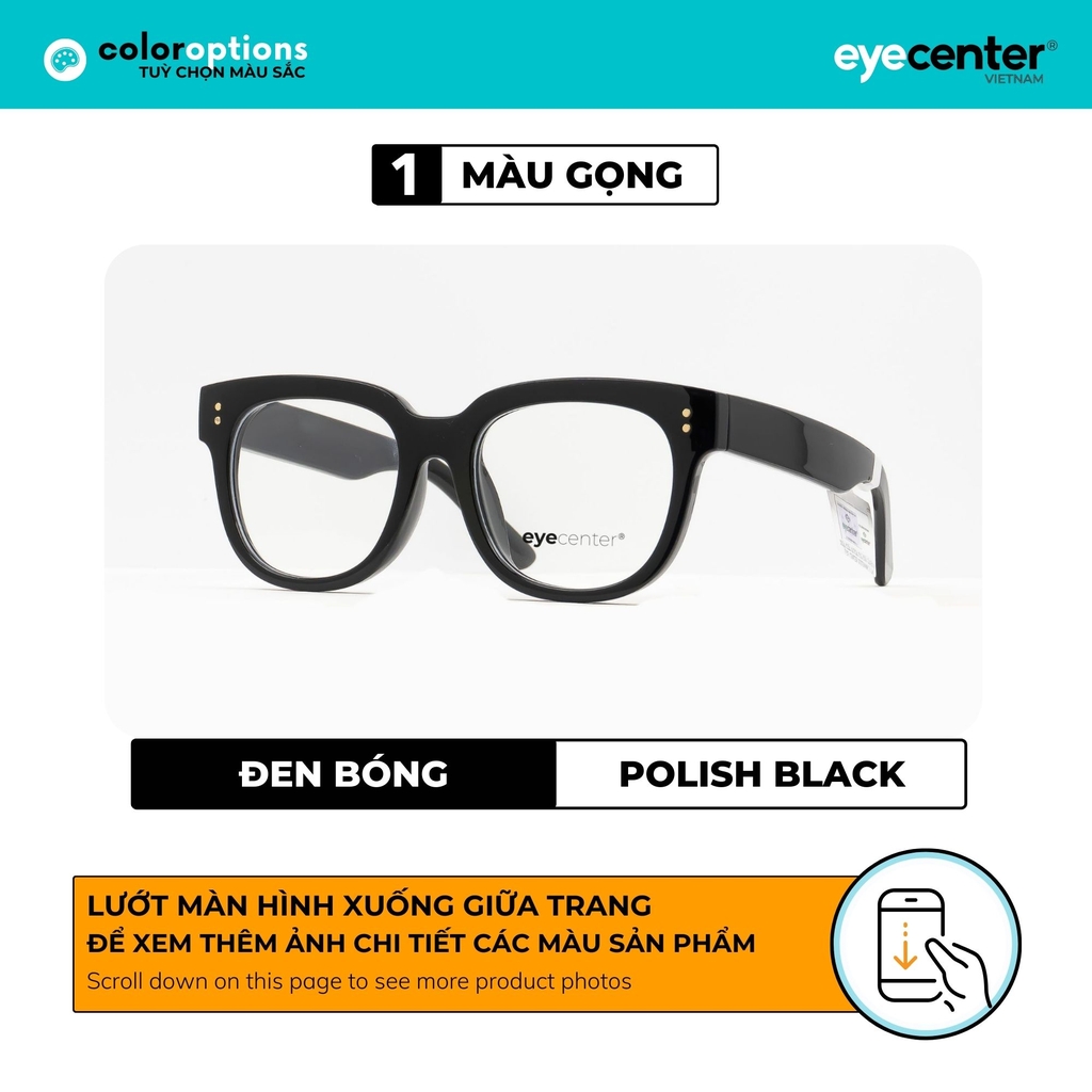 [C75] Gọng kính cận nam nữ chính hãng EYECENTER nhựa dẻo chống gãy  EC2001 by Eye Center Vietnam