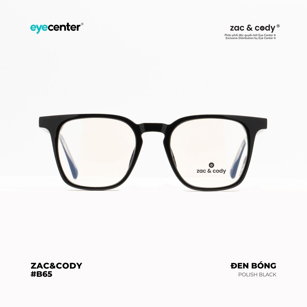 [B65]Gọng kính cận nam nữ chính hãng ZAC&CODY lõi thép chống gãy cao cấp original.65 OZ3  by Eye Center Vietnam