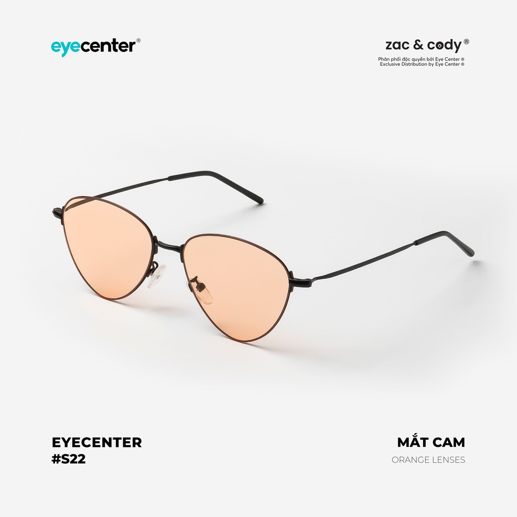 [S22]  Kính mát Crystal UV chính hãng ZAC & CODY nhiều màu 5188 by Eye Center Vietnam