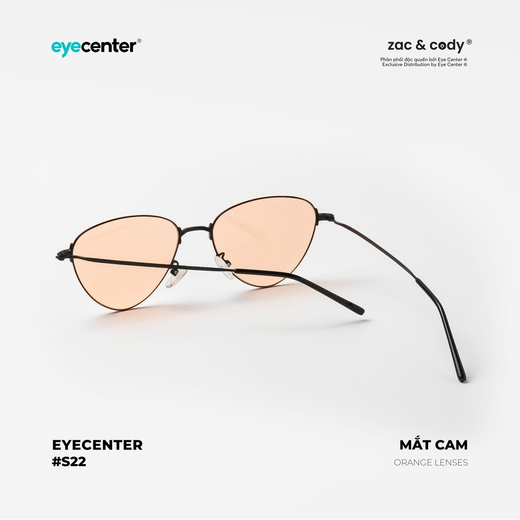 [S22]  Kính mát Crystal UV chính hãng ZAC & CODY nhiều màu 5188 by Eye Center Vietnam