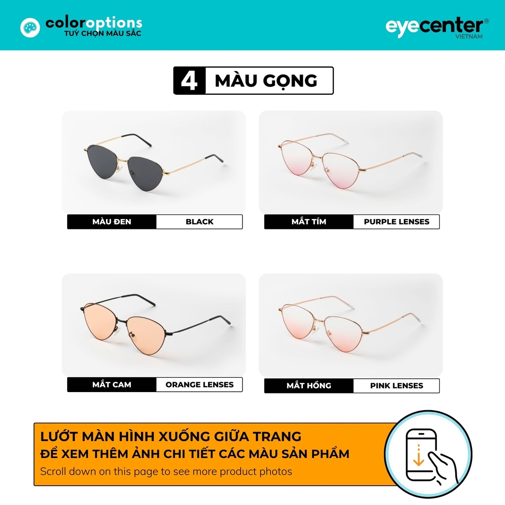 [S22]  Kính mát Crystal UV chính hãng ZAC & CODY nhiều màu 5188 by Eye Center Vietnam