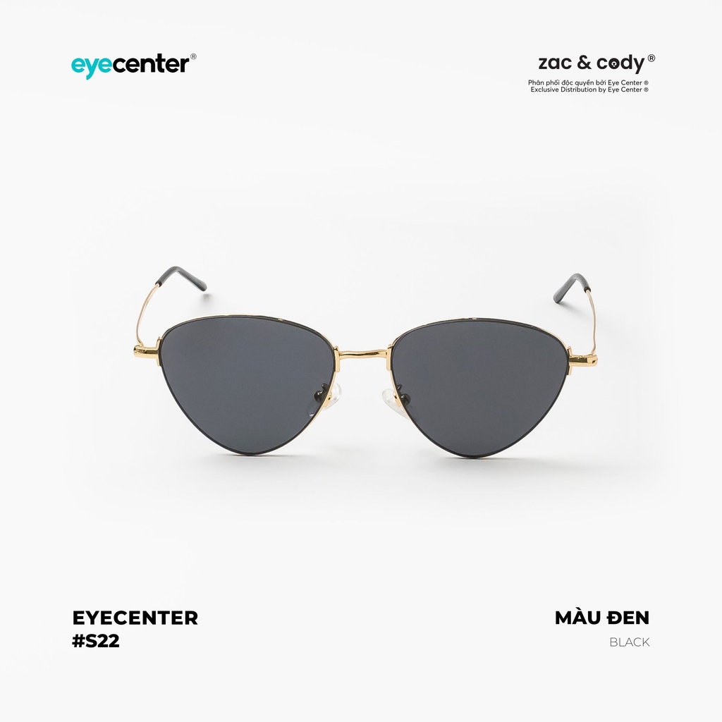 [S22]  Kính mát Crystal UV chính hãng ZAC & CODY nhiều màu 5188 by Eye Center Vietnam