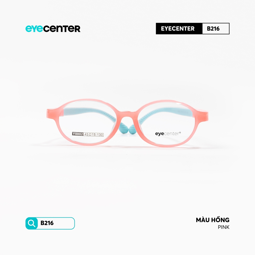 [B216] Gọng kính mắt trẻ em chất liệu nhựa dẻo chống gãy siêu nhẹ nhiều màu by Eye Center Vietnam