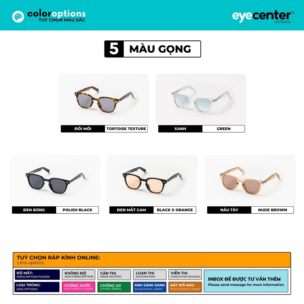 [S41] Kính mát chính hãng EYECENTER CG 8K02